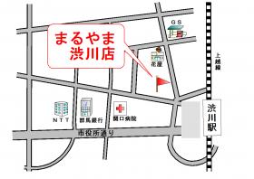 渋川校地図