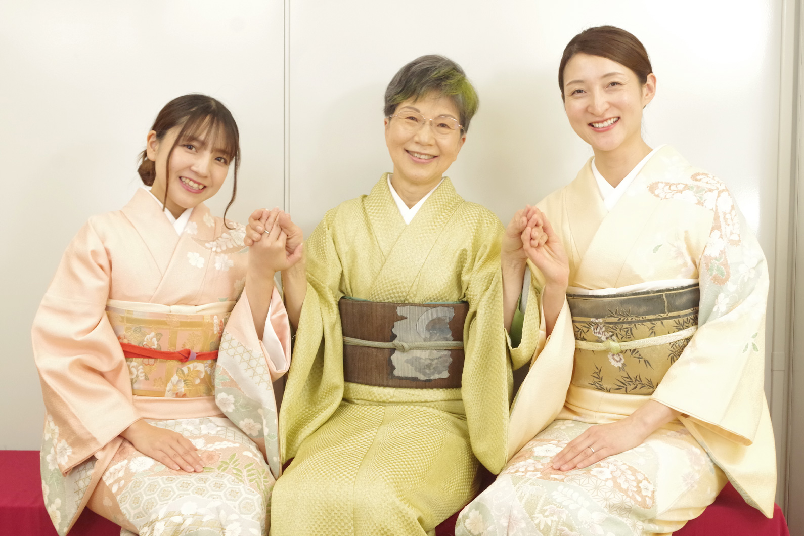 着付けレッスンの様子