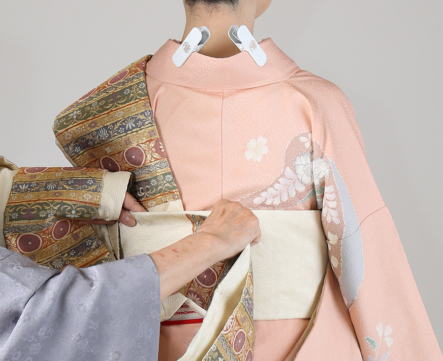 訪問着に袋帯【他装】