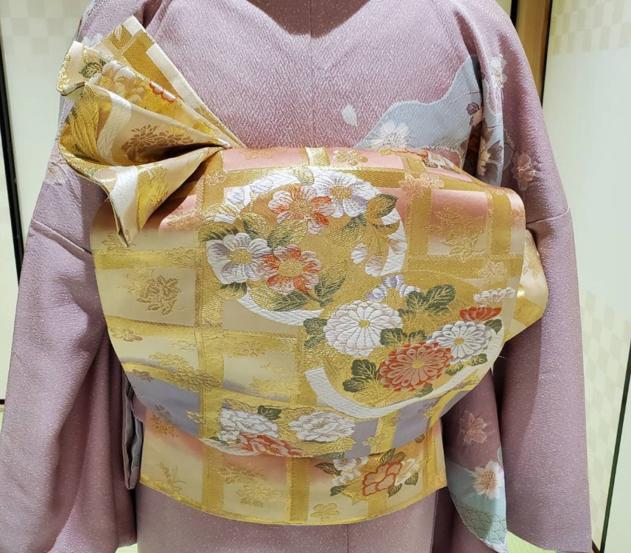 訪問着に袋帯【他装】