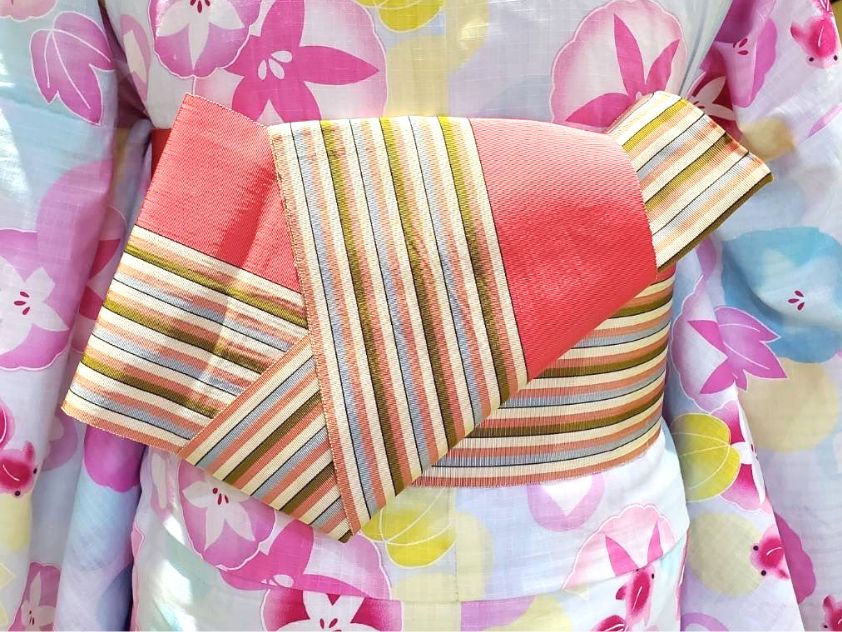 半巾帯（貝の口）