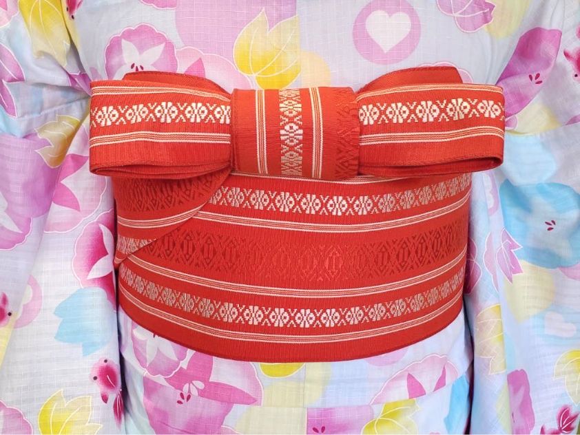 半巾帯（一文字）