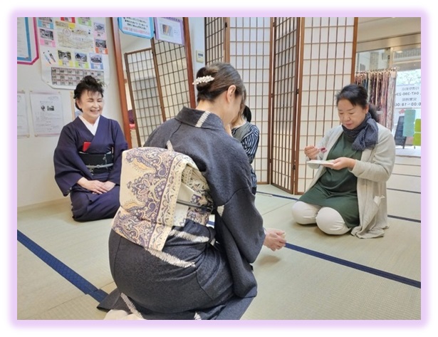 典雅きもの学院行徳駅前校・ふれあい茶道教室