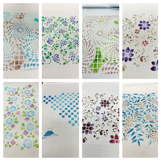 典雅きもの学院行徳駅前校 典雅きもの学院本八幡校 江戸更紗染め体験