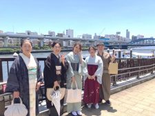 典雅きもの学院行徳駅前校と本八幡校・着物でおでかけ