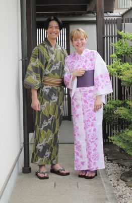 浴衣レッスン　浴衣着付け