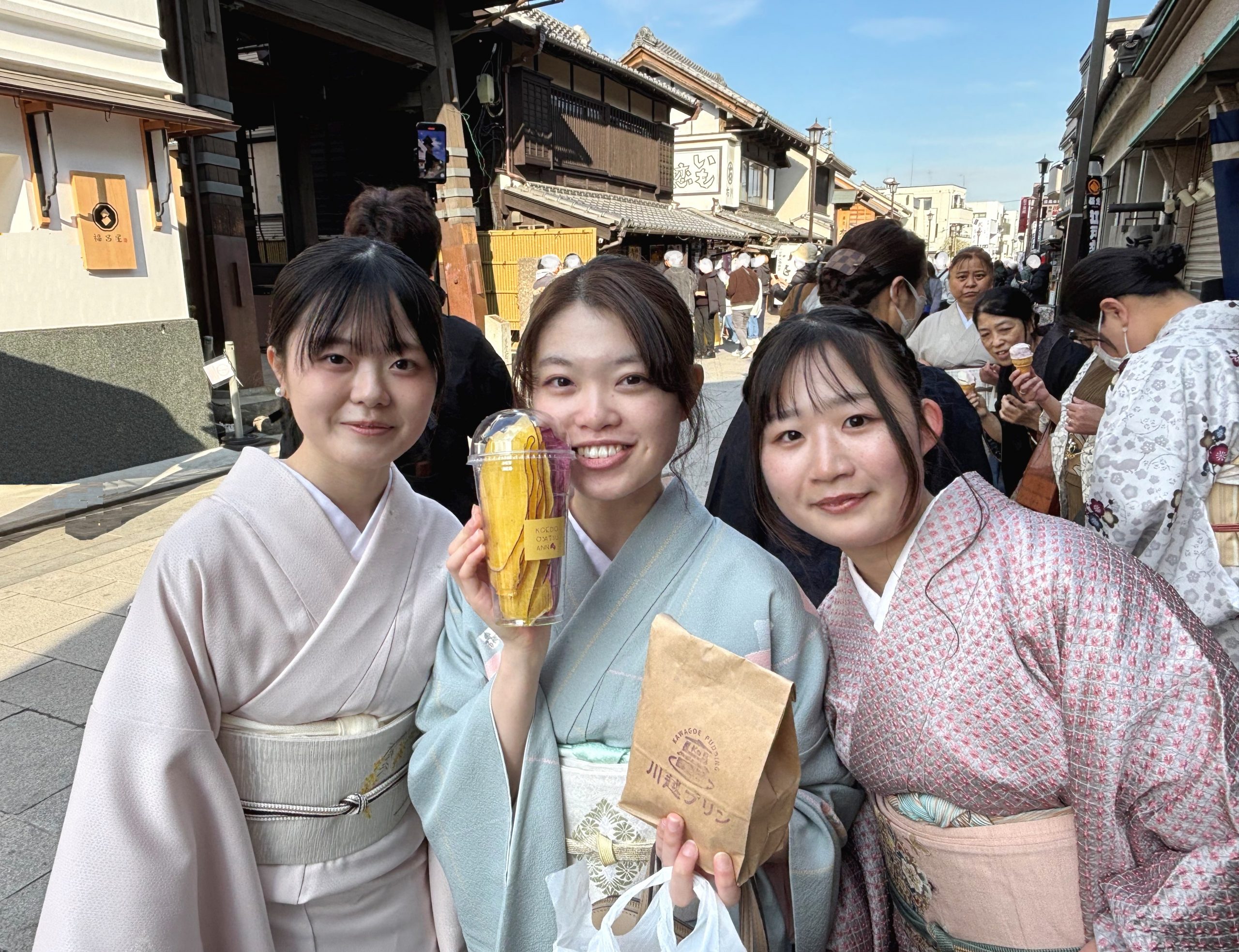 着物でお出かけ 典雅きもの学院高崎校
