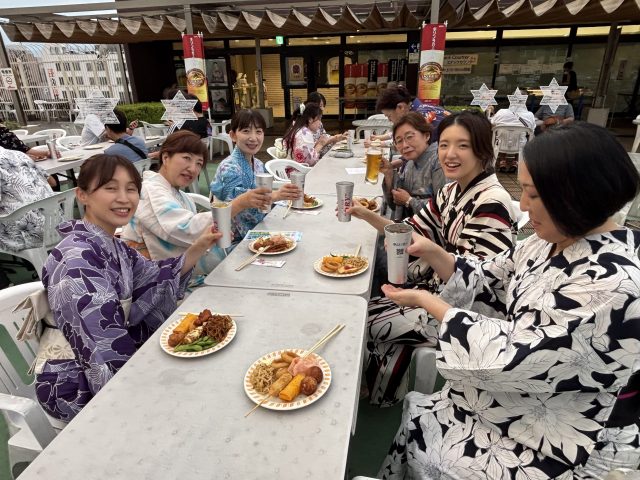 着物でお出かけ 典雅きもの学院高崎校