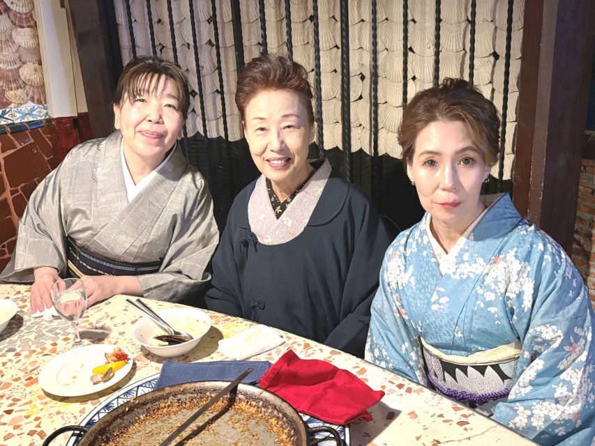 着物でお出かけ 典雅きもの学院高崎校