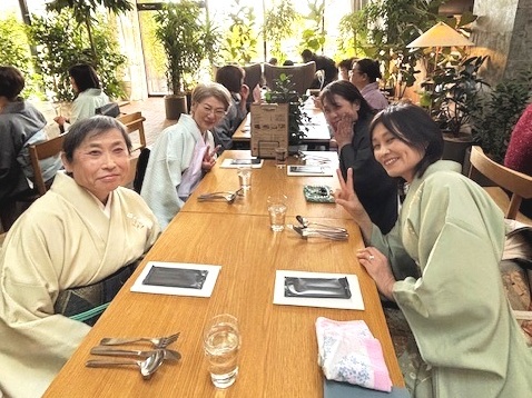 典雅きもの学院前橋校・お食事会