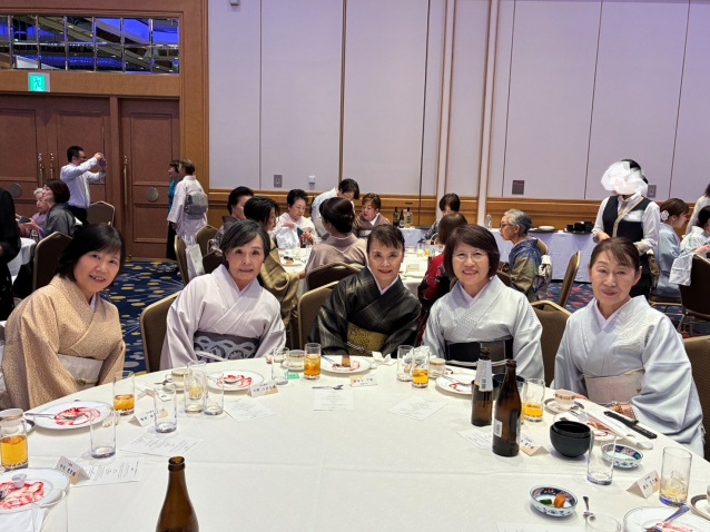 典雅きもの学院竹の塚校 着物パーティー